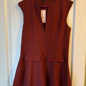 Micas V-neck dress w/tag